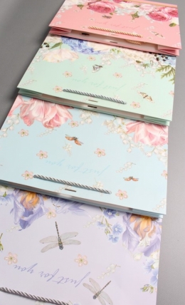 Сумка Люкс с бантом Цветочный аромат 32*26*12  L252