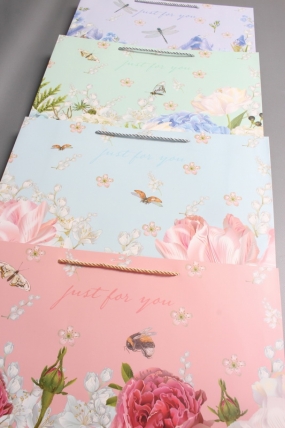 Сумка Люкс с бантом Цветочный аромат 43*32*14  L253