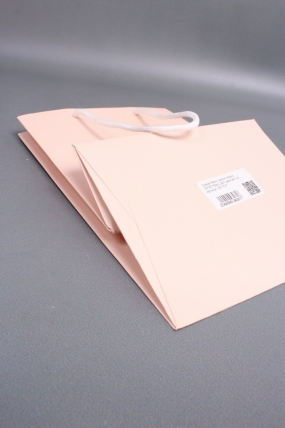 Сумка Люкс с окном персик 20*30*16см L341 Цена за 1шт