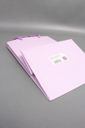 Сумка Люкс с окном сирень 20*30*16см L341 Цена за 1шт