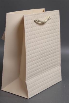 Сумка Люкс Тиснение клетка  18*23*10 шампань  L2933 Цена за 1шт