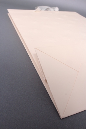 Сумка Люкс Тиснение Розы 31*42*12 крем  Цена за 1шт  L458