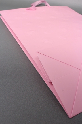 Сумка Люкс Тиснение Розы 31*42*12 розовый  Цена за 1шт  L458