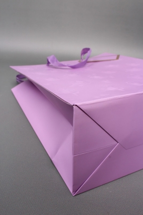 Сумка Люкс Тиснение Розы 32*26*12 сирень Цена за 1шт  L459