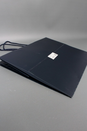 Сумка ЛЮКС Золотые стрелы 30*38*30 синий L604