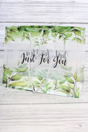 Сумка пластиковая "Just For You"2, 27x21x11см  7299Н