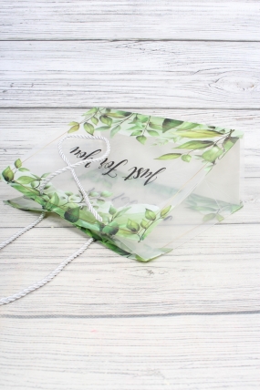 Сумка пластиковая "Just For You"2, 27x21x11см  7299Н