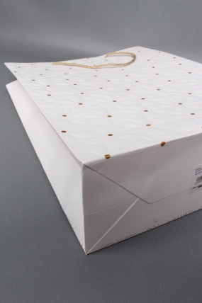 Сумка  Люкс Ромашки воздушные 31*42*12 белый   L1170