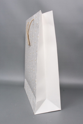 Сумка  Люкс Ромашки воздушные 31*42*12 белый   L1170