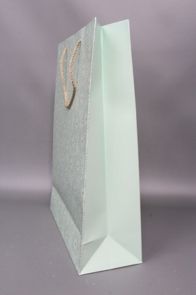 Сумка  Люкс Ромашки воздушные 31*42*12 фисташка   L1170