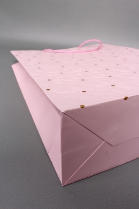 Сумка  Люкс Ромашки воздушные 31*42*12 розовый   L1170