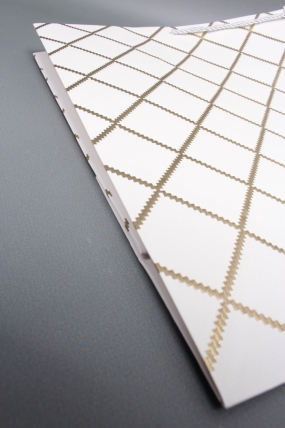 Сумка  Люкс  Резной ромб 50*40*15 шампань  L1505