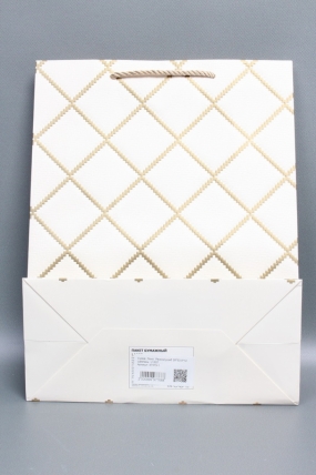 Сумка  Люкс  Резной ромб 26*33,5*12 шампань  L1507