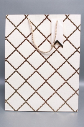 Сумка  Люкс  Резной ромб 26*33,5*12 шампань  L1507