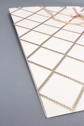 Сумка  Люкс  Резной узор 30*38*30 шампань  L605