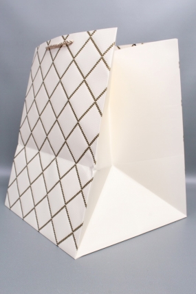 Сумка  Люкс  Резной узор 30*38*30 шампань  L605