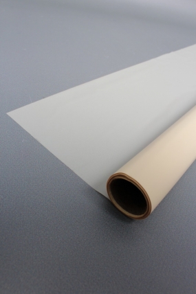 Упак. материал флористич. пленка "Водонепроницаемый тишью", 20 мкр, 58 см х 10 м, кремовый2040