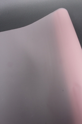 Упак. материал флористич. пленка "Водонепроницаемый тишью", 20 мкр, 58 см х 10 м, светло-розовый1630