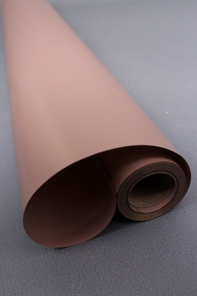 Упак. материал флористическая пленка "Жемчужина", 65 мкр, 58 см х 10 м, коричневый 5654М