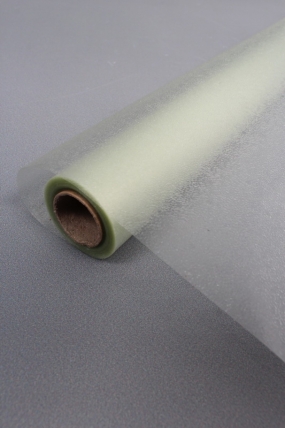 Упак. материал флористическая пленка "Хрусталь", 120 мкр, 57 см х 7 ярдов , пастельно-зеленый 9108М