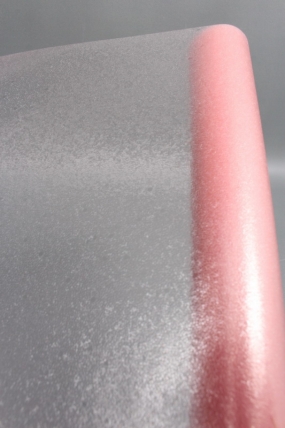 Упак. материал флористическая пленка "Хрусталь", 120 мкр, 57 см х 7 ярдов , розовый 9078М