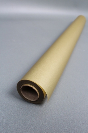 Упаковочный материал флористическая пленка с тишью, 65 мкр, 58 см х 10 м, бежевый 3326М