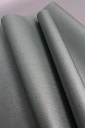 Упаковочный материал флористическая пленка с тишью, 65 мкр, 58 см х 10 м, бирюзовый 3289М