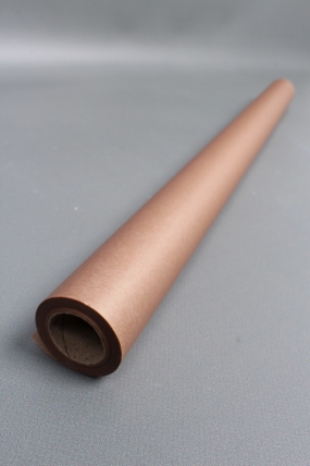 Упаковочный материал флористическая пленка с тишью, 65 мкр, 58 см х 10 м, шоколадный 3241М