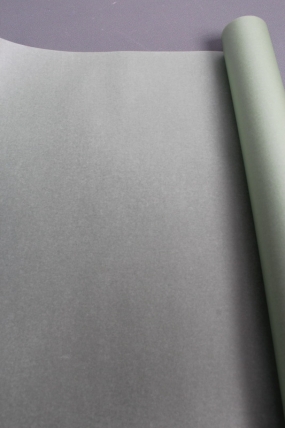 Упаковочный материал флористическая пленка с тишью, 65 мкр, 58 см х 10 м, св-зеленый 3227М